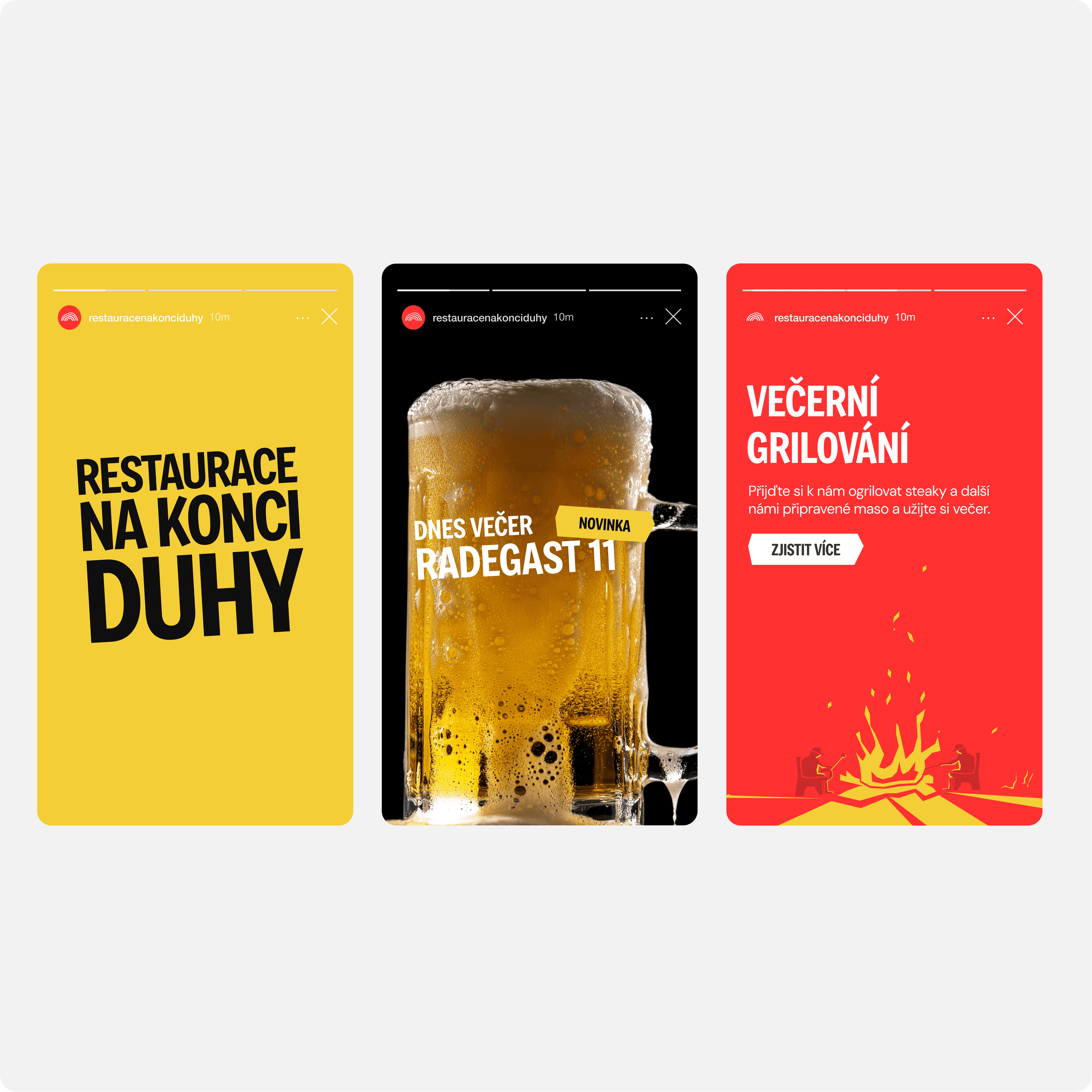 Restaurace na konci duhy, Stárkov - náhled projektu tvorby webu BrandLabs Praha